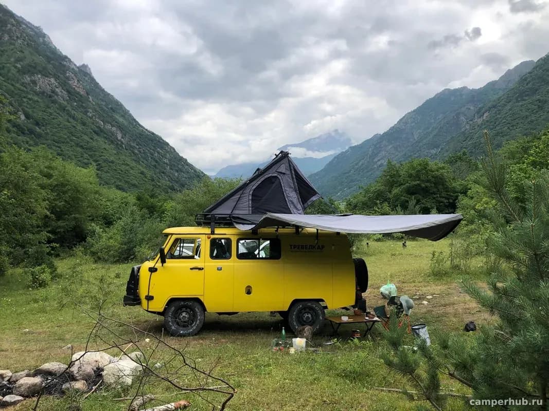 УАЗ Буханка с палаткой на крыше — аренда — фото 2