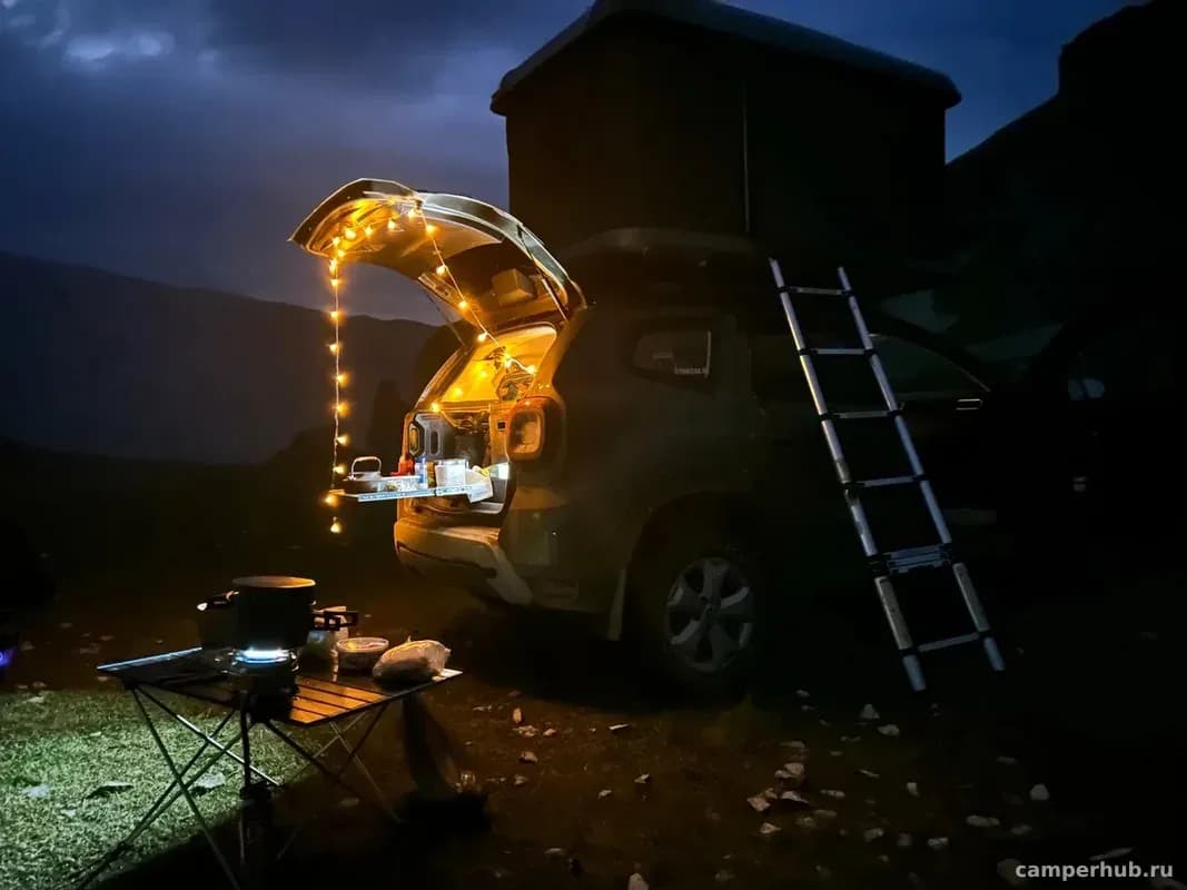 Renault Duster 44 с палаткой на крыше — аренда — фото 4