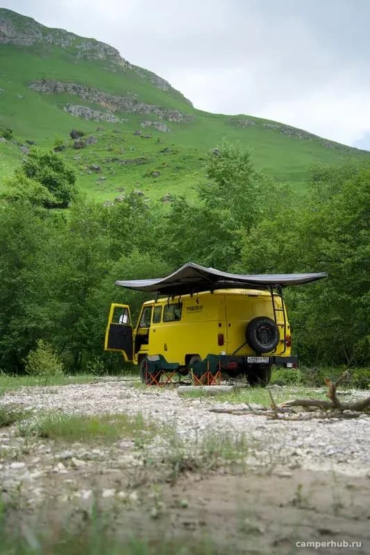 УАЗ Буханка с палаткой на крыше — аренда — фото 17