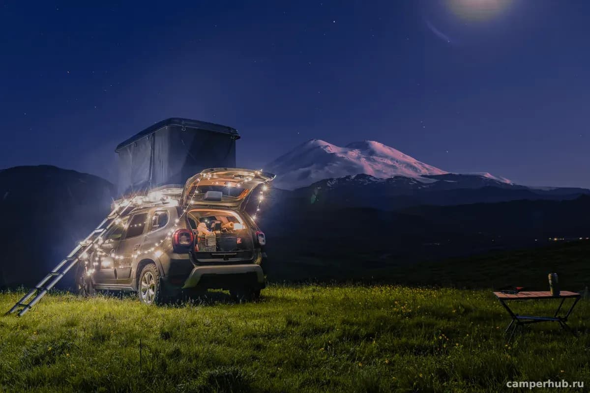 Renault Duster 44 с палаткой на крыше — аренда — фото 1