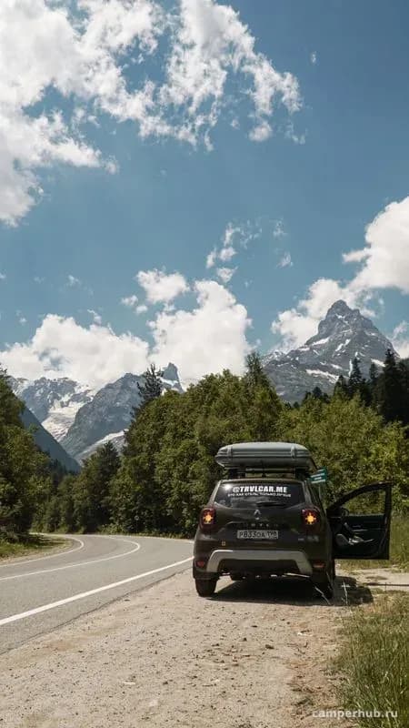 Renault Duster 44 с палаткой на крыше — аренда — фото 6