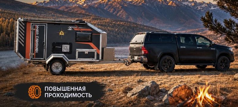 Кемпер капля повышенной проходимостью