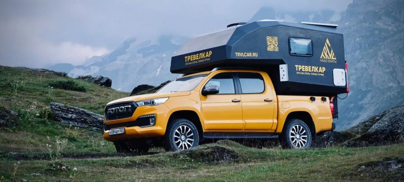 Аренда автодома на базе пикапа Foton Tunland G7